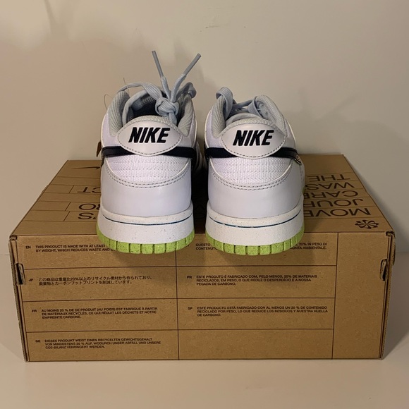 🧃[BRAND NEW] NIKE DUNK LOW 3D SWOOSH GREY GRADE SCHOOL SHOES SIZE 6 SNEAKERS 🧃 - Picture 11 of 13